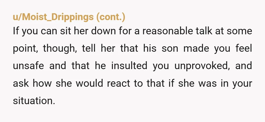 u/Wild_Black_Hat NTA, the setup at the restaurant was absolutely laughable from the three adults to begin with. If your aunt is dating people who are so socially inept and plays...