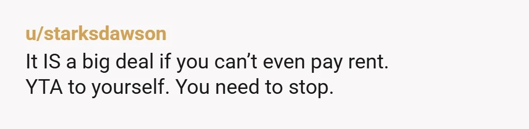 u/EmceeSuzy
This cannot get better until you are prepared to evict him.