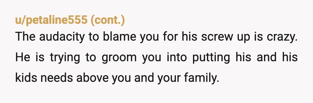 u/Deo14
Now you know why he has an ex and wanted a bang maid. NTB