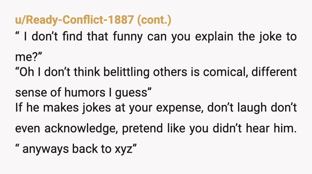 u/Fabulous-Tartlet NTA - Maybe you could have kept your mouth shut but until fiance follows that same advice - you aren't going to just sit and take it - Why...