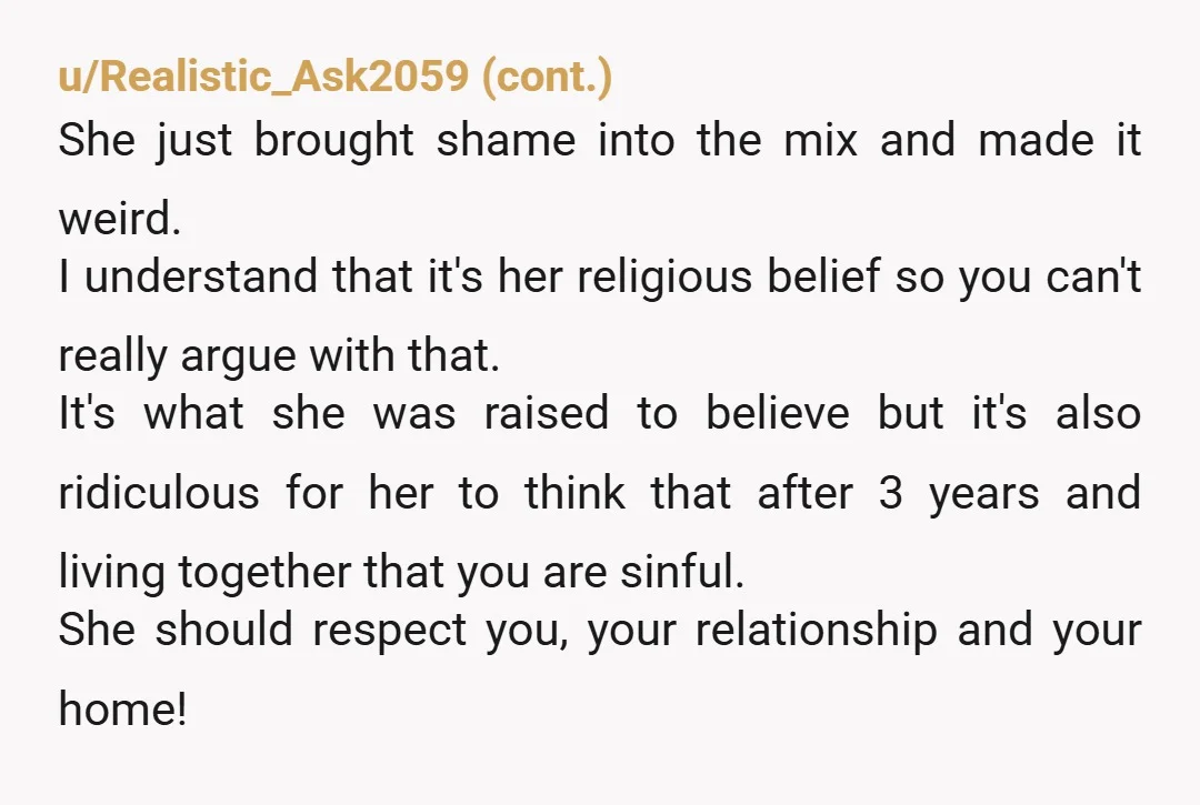 u/Equivalent-Leg-7047 I have no issue with people being religious. I don’t agree with it, but it’s their life. No matter how tempted I am to try and talk them out...