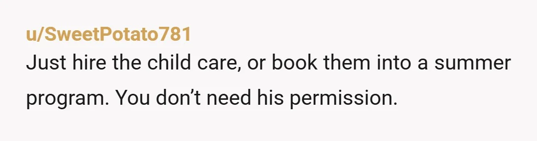 u/PJKPJT7915 Does your company know that you are taking care of kids while they're paying you to work? Because that's a good way to get fired. Who would watch the...