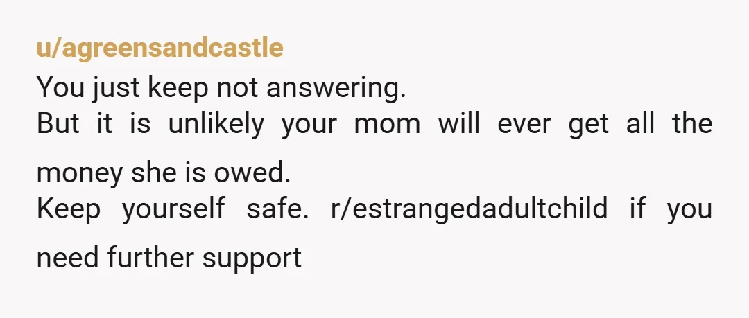 u/chookensnaps
He definitely told her what a good dad he is. That's his lie not your problem.