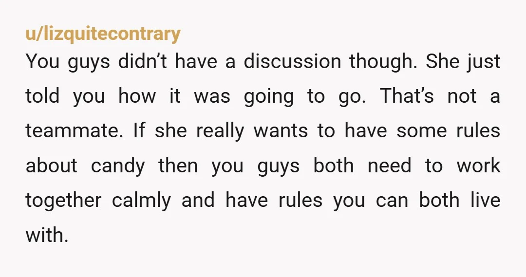 u/CuriousMindedAA NTA, but you’ve got to have an open discussion with your wife about this issue. Although her heart is in the right place, she may unknowingly cause an eating...
