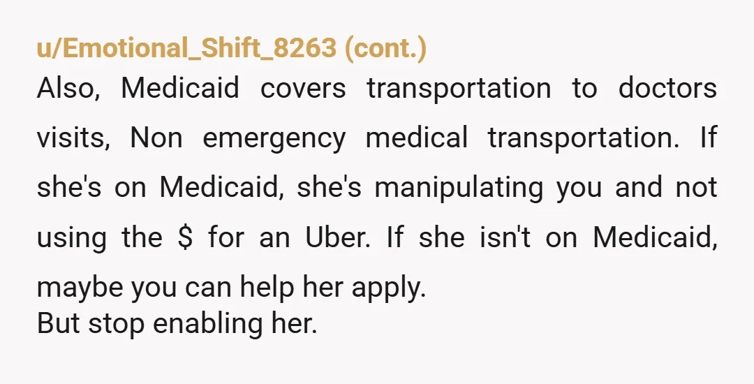 u/LossMiserable7874 Also a foster and adoptive parent, but my kids’ birth mom is a family member. At first I wouldn’t hesitate to help her with a drive or a couple...