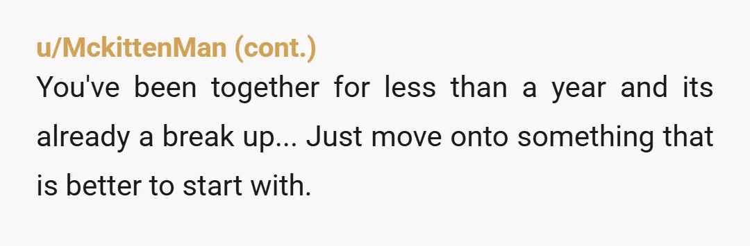 u/becooldocrime Oh no. No to everything he is saying. You have escaped an inconsiderate and tedious person, and you risk years of your life if you go back on that....