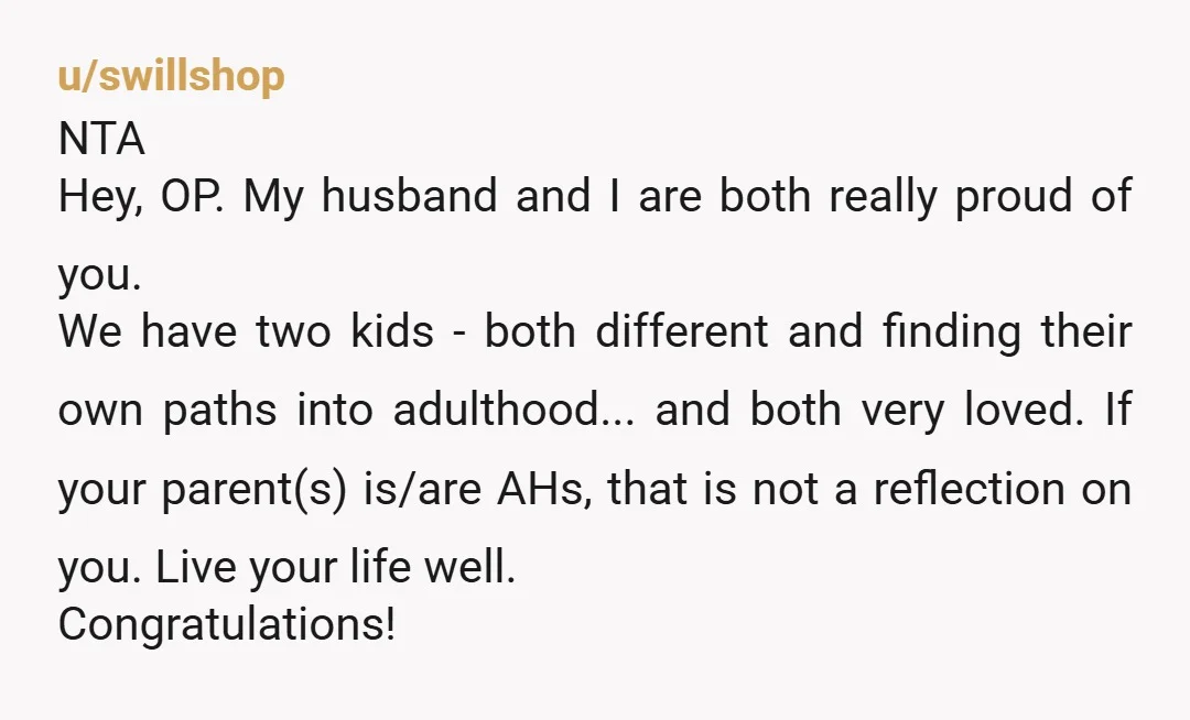 u/SolidAshford NTA. This is YOUR graduation worth your own moment.  I wouldn't want to let anything slip to her or people that talk to her bc she'll make it about...