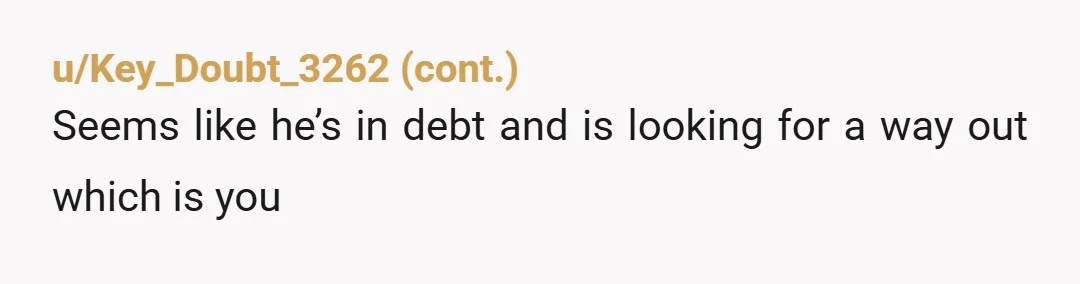 u/Hot_Tourist_4458 i’m guessing he’s the breadwinner and you’re a SAHM? he’s being absolutely disgusting to you and it sounds like he harbors nothing but fiery resentment for you and your...