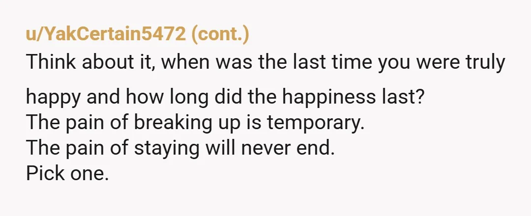 u/Major-Dragonfly-997
Girl. why are you still
with him? the post is exhausting. why are you attracted to abusive men? this seems to be a pattern in your life. seek therapy.
