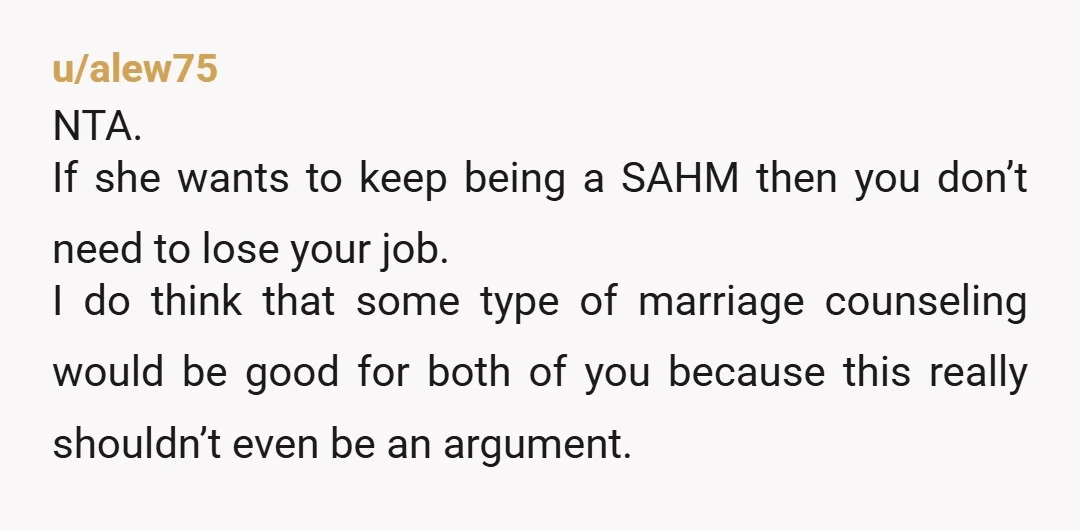 u/BMath-734 NTA I have to admit I genuinely like you as a person from your responses. You’re not raging over disagreements and seem like a very level headed person. Please...