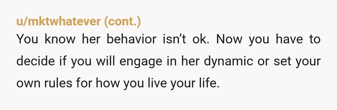 u/LilithInferenceX
NTA, sometimes you gotta protect your peace, and your partner’s not a backup dancer in her dating drama!