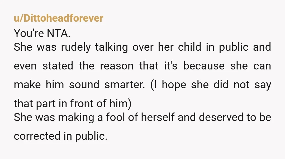 u/h0n1ygirl
NTA you didn’t make your sister look like a control freak