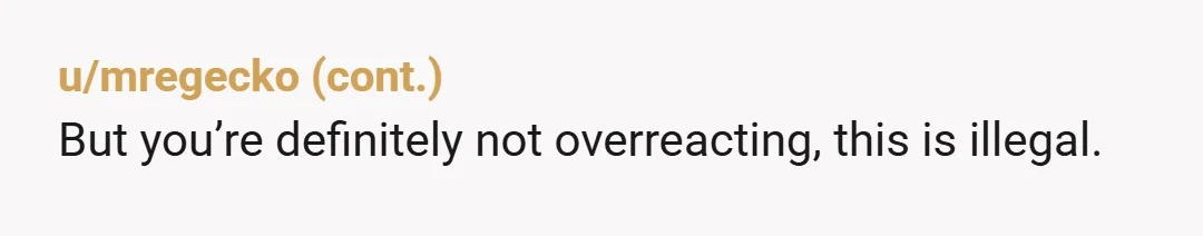 u/PleinPlanePlain Did you confirm with the HOA that they were "getting a cut?" Or is this just based on her word? Because I don't know how tf that shows up...