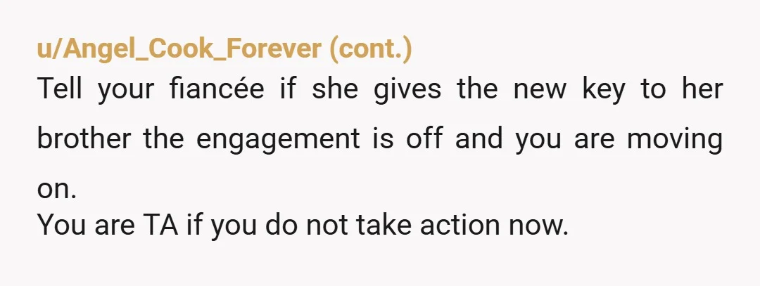 u/RestlessDreamer79 Just change the locks already. You’ve given him more than enough chances and nothing has changed. He doesn’t respect what you say, he doesn’t respect your house, he doesn’t...