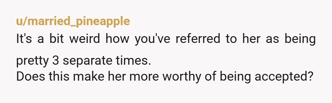 u/said_pierre
This is amazing!
Please be sure to treat her like a person.
It's a little odd that you keep saying how pretty she is like your describing a doll.
