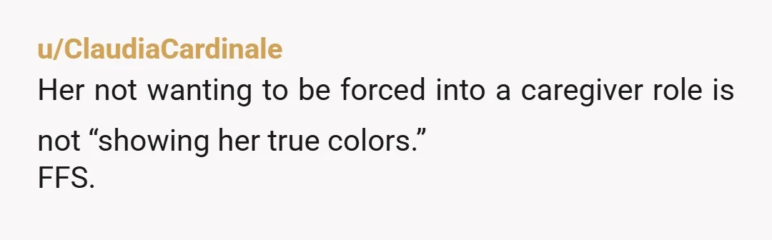 u/Rogue5454 That is a LOT to ask of anyone. Especially being such a young couple. It's intrusive if you want to start a family & in your relationship as a...