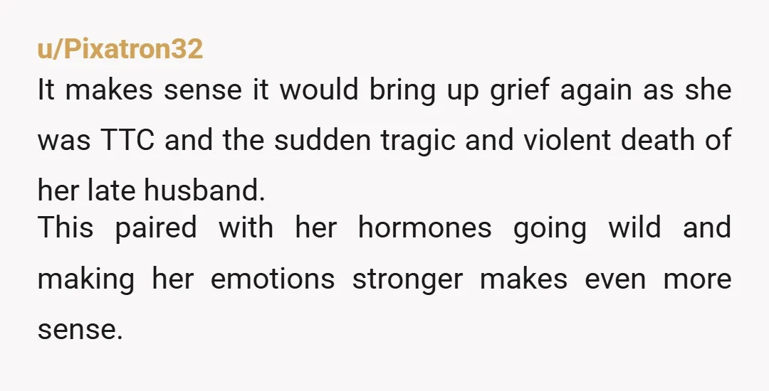 u/noname4747474 I thinks i not unusual for her to be having f memories at this time , but a little therapy would help. Absolutely do not use another man’s name...