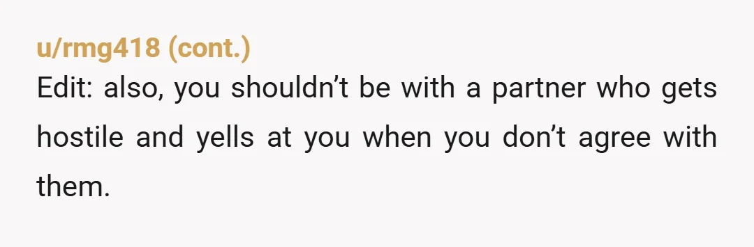 u/Prestigious_Step_735 Run. Run run. Hostile and yells. So wants to speed a time line insanely fast but can't have a needed conversation or compromise. This is a preview of your...