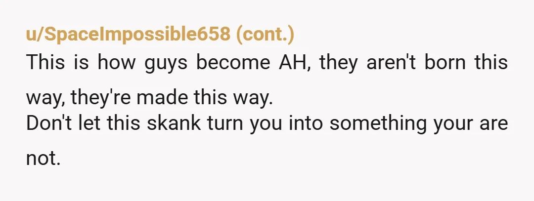 u/sog96 She may not have intention of hurting you, but she did. Ask yourself, what would she have done if you weren’t there? What has she done in the past....