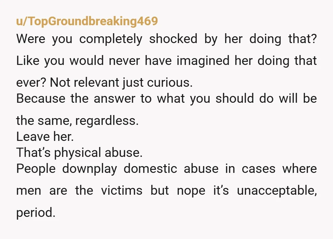u/Downtown-Evening2197 honey 8 months is nothing, please look at it seriously, this is over. if u stay then you are just accepting this behaviour as something u will cool down...