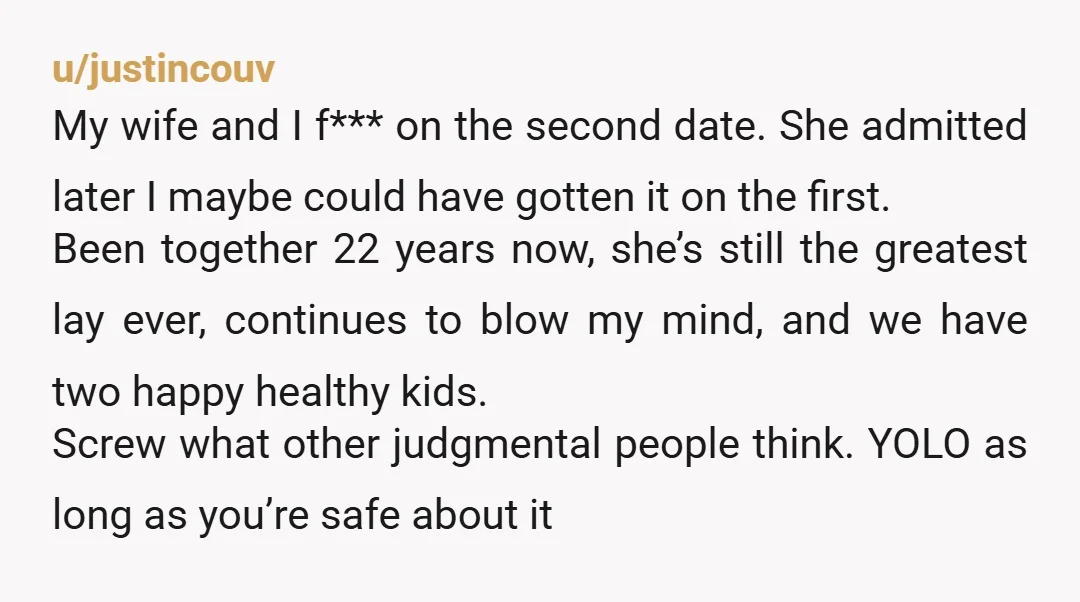 u/ladymodjo Babe what are you embarrassed for? You both enjoyed the vibes and did what felt right. If you’re “easy” then so is he. You aren’t by the way. You...