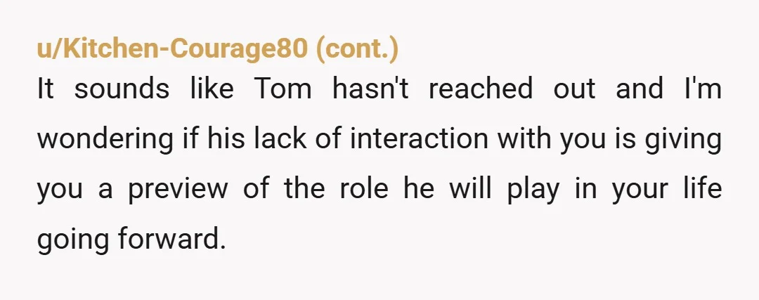 u/HatsAndTopcoats First: You have zero blame for Tom's affair. Second: Based on 20 years of friendship and believing Tom to be a good person, I personally think it's reasonable to...