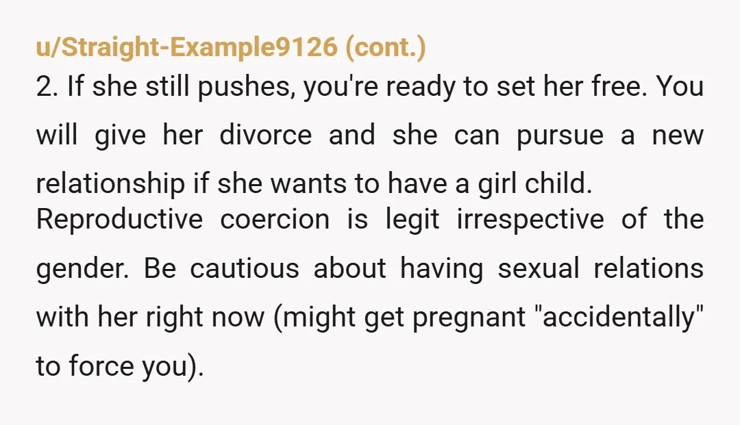 u/oneislandgirl NTA. If you don't want more, then no more. I did have to laugh a bit at the story. My daughter was the oldest of 3 with two younger...