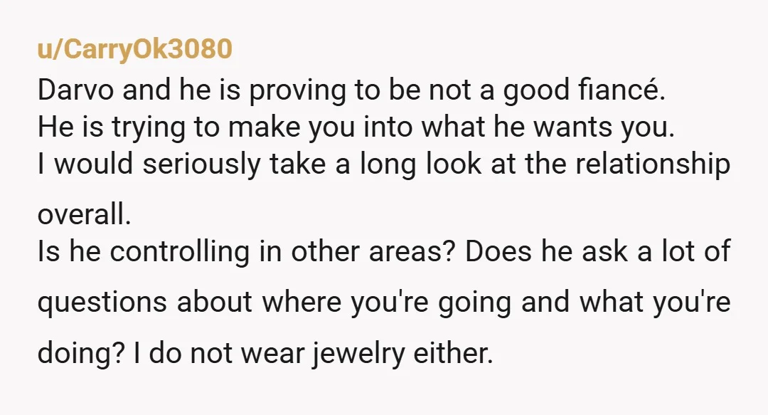 u/hellophun NTA something is wrong with your boyfriend that he buys you something that you have repeatedly said you don't like to wear. Keep your alerts up to make sure...