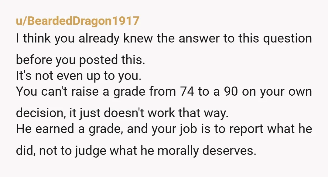 u/Blur-Nobody
Guess they should've thought about those assignments and did them when they were due.
Did it to themselves, didn't deserve the scholarship if they didn't earn it.