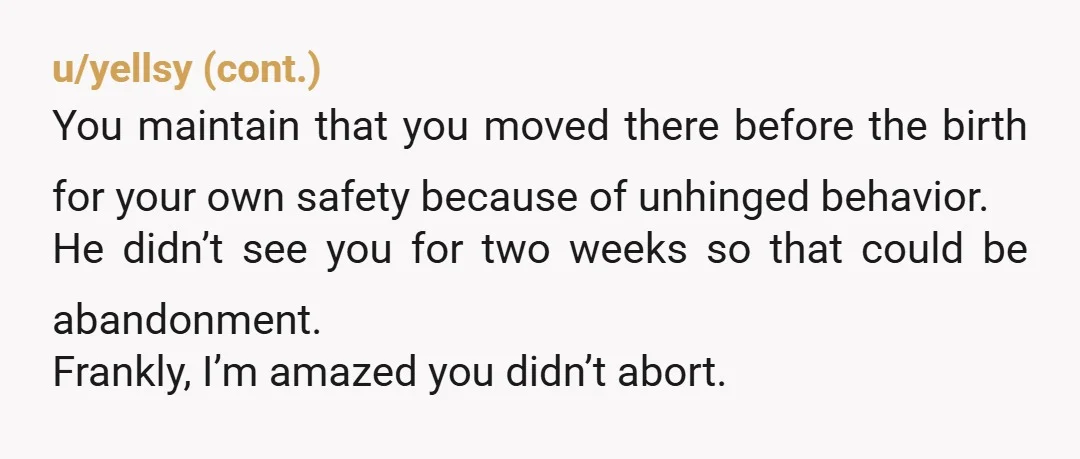 u/Immediate_Mud_2858
#Stay with your family.
Your marriage is over. Establish residency where you are.
Get legal advice.
EDIT: typo