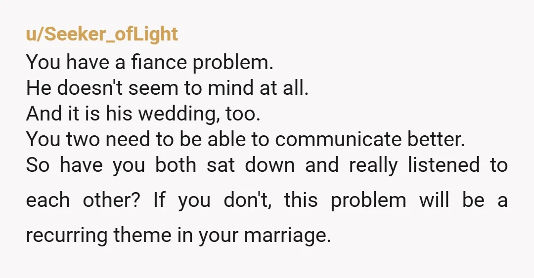 u/Equivalent_Sound424 This is what the rest of your life is going to look like. Your future spouse should be backing you 100%. If you plan on having children, you can...