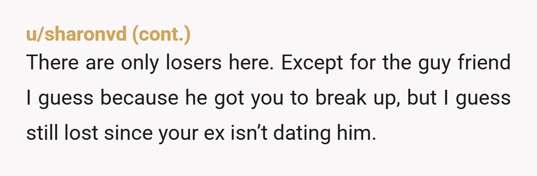 u/cocoagiant
Yup, she has terrible communication skills and clearly a vindictive streak considering she sicced her family members on you.
Definitely someone to not consider again.
