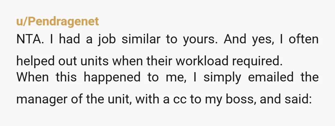 u/SuspiciousImpact2197 “I don’t have the resources to take that on,” or “my training didn’t cover how to handle that appropriately so I don’t think I’m the person for that” or...