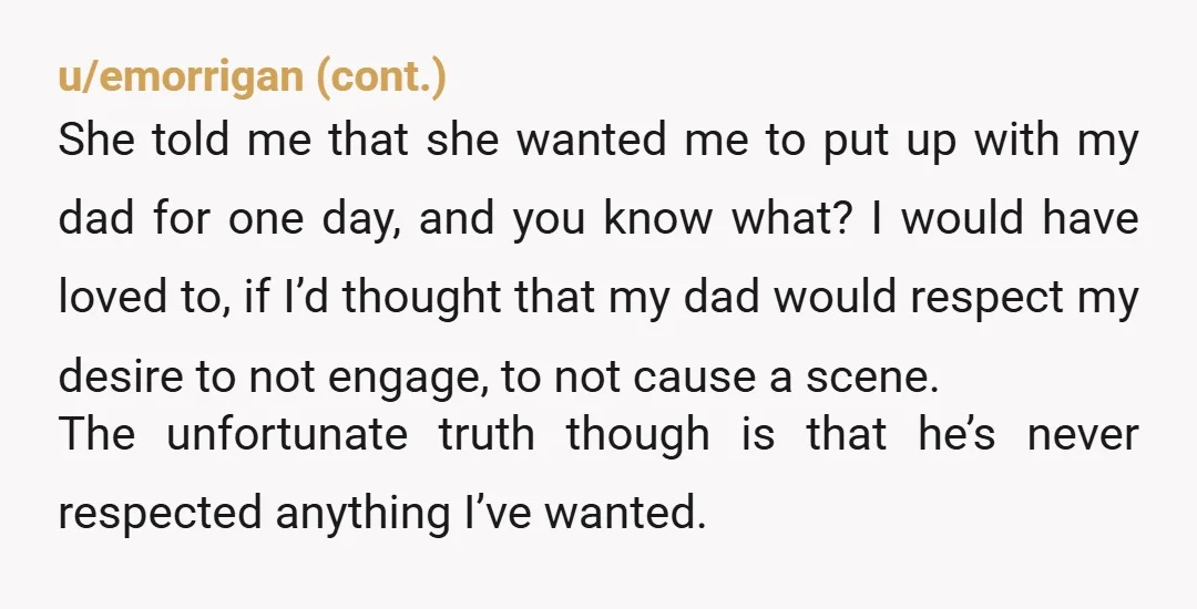u/SuspiciousImpact2197
NTA.NTA.NTA.NTA.NTA.NTA.NTA.NTA.NTA.NTA.NTA.NTA.
Never, ever, ever let those people anywhere near you ever, ever again.
And re-evaluate any contact with the sibling. They’re invalidating you on so many levels right now.