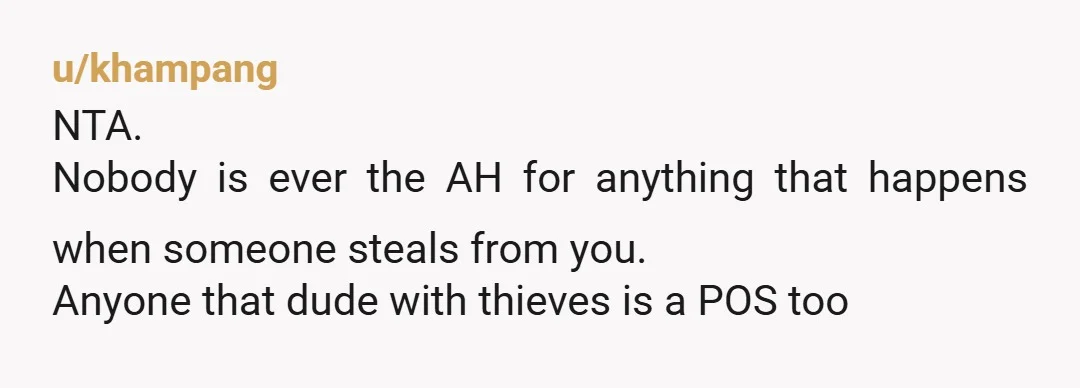 u/AngelBerryBreeze
If you steal from a workout bag, expect a workout