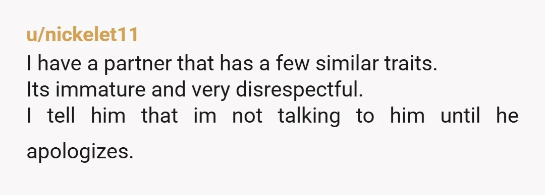 u/ilovespaceack
his communication is fine. he's comminicating that he's an AH