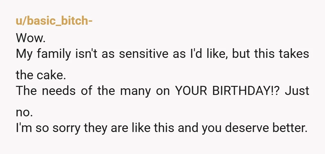 u/space-mango-tasty
I got angry at your mom just reading this. Best of luck with all of that.