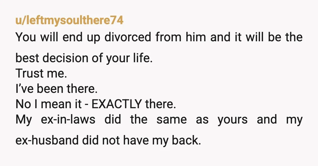 u/Jackeyflygirl
Time for him to go stay with us parents if he can’t respect your wishes