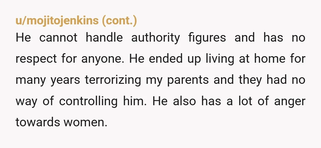 u/Mystearica_Nohr Your son sounds…like a lot. I feel for you. Maybe get some counseling advice on how to set boundaries with him. I grew up feeling like what I wanted...