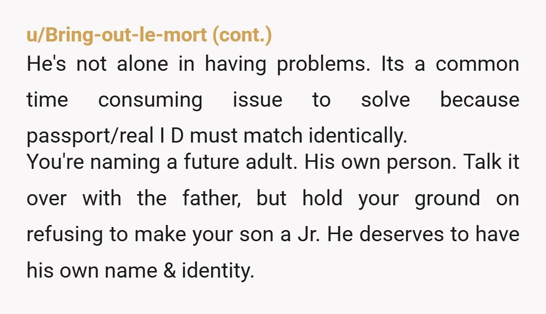u/liberalism-lies
it’s kinda funny he’s calling you selfish when he’s the one that wants the baby named after him