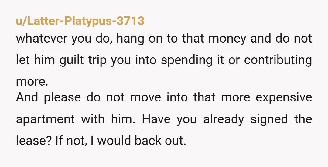u/SonjaritaMorgan been down this road in your position...financial incompatibility is a very real thing.. I'd really use caution and not trust showing anyone in your life unless it's your accountant...