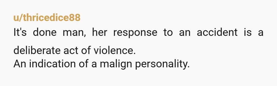 u/Savings_Art5944
She ended the relationship on a hit.
If you respect yourself, you leave her.