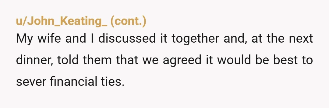 u/DanisaurusWrecks Honestly the worst thing after people dying is the family fighting over everything they left. So not only are you driving her crazy because you're not reacting the way...