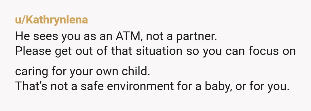 u/Fun_Orange_3232 Did you not talk about this before getting together and having a baby…? Some blended families operate like this, the whole not my circus not my monkeys thing. honestly...