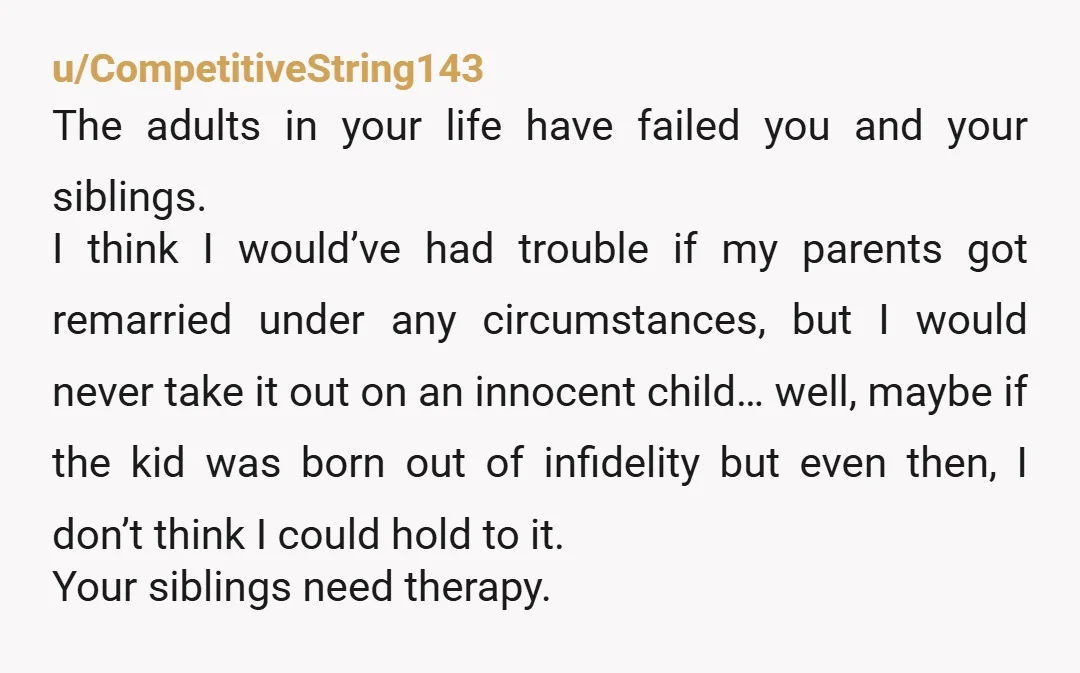 u/Electronic-Cod-8860 You should stop trying to reach out. You have done it several times. Your siblings have been adults for a long time. They are responsible for this, not you....