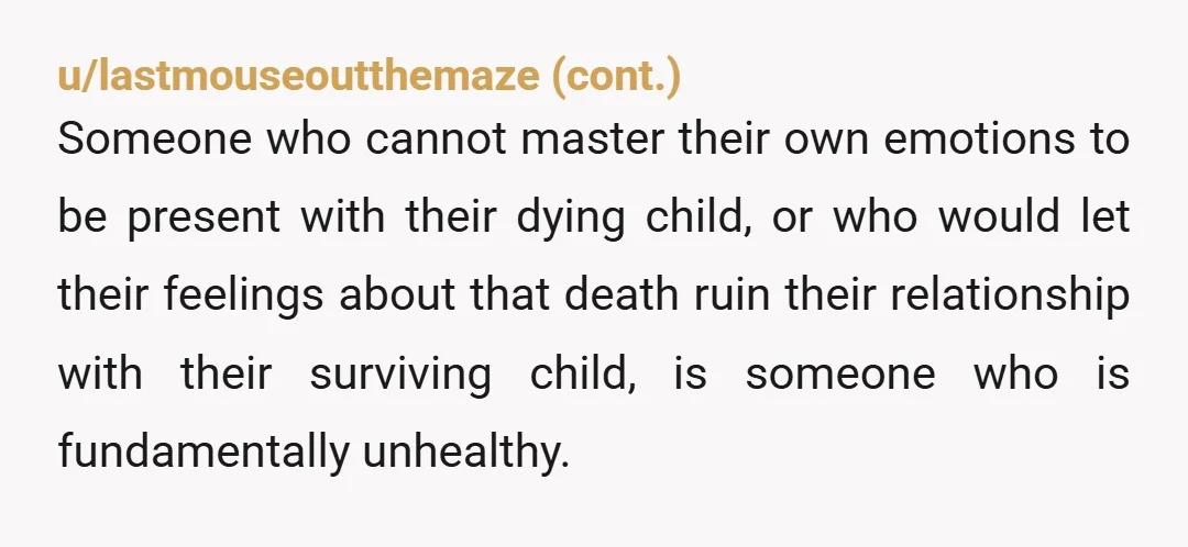 u/GeneralLeeSarcastic Out of all of this I'm the most mad at your dad for allowing you to be treated this way for 11 years. He chose his marriage over protecting...