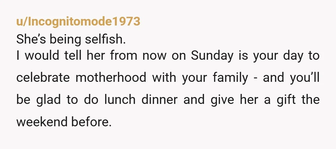 u/Melodic_Context_4183 NTA, but please ask your siblings to not discuss you with your mother. A simple, “that sounds like something to talk to nradams14 about.” Or that if they do,...