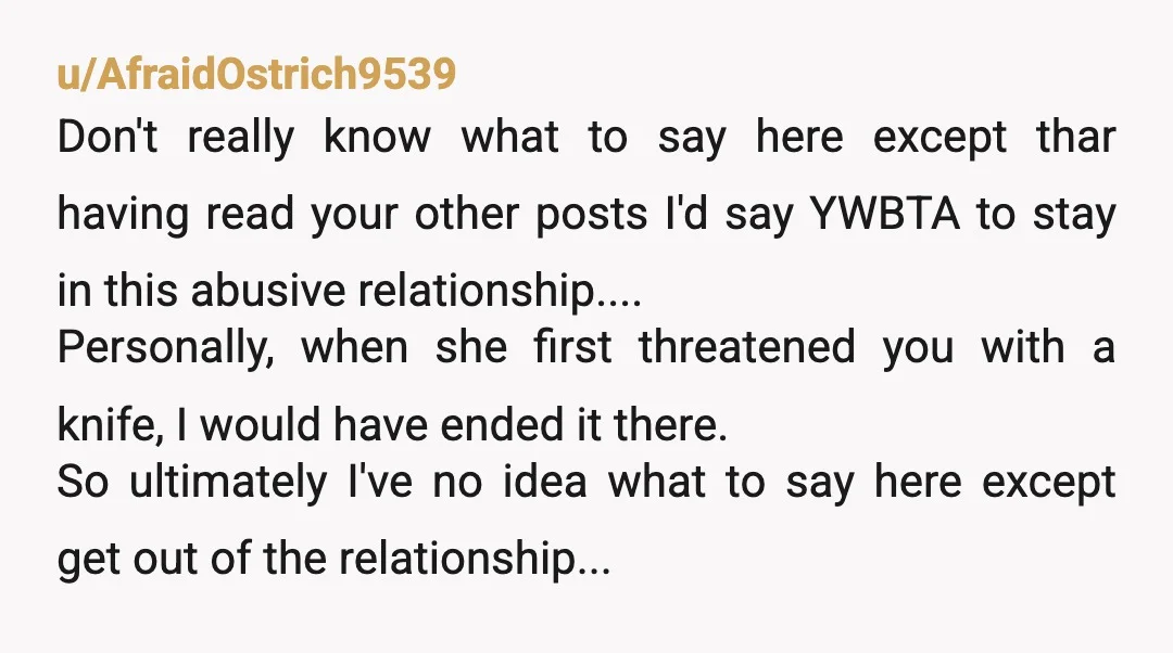 u/SemtaCert
"We often argue about money and her family"
How did you get to the point of shared finances and marriage when you are so fundamentally incompatibility?