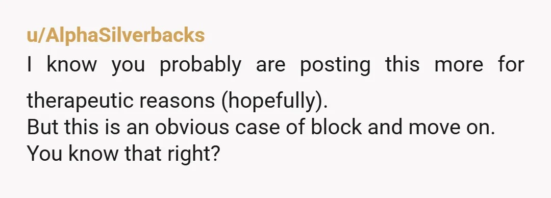u/Sweet-Cat-7667
She’s hiding behind technicalities because ‘we weren’t official’ sounds better than ‘I lied to your face for months.’