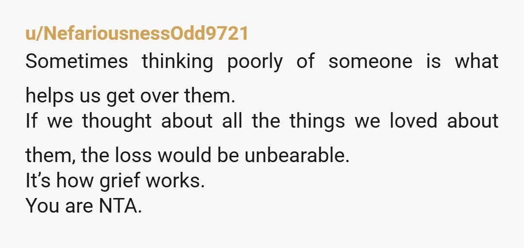 u/Adventurous-berry564 Please seek therapy. But also how long were you together. It sounds like the baby wasn’t planned? So for me (armchair Redditor) it sounds like the rose tinted glasses...